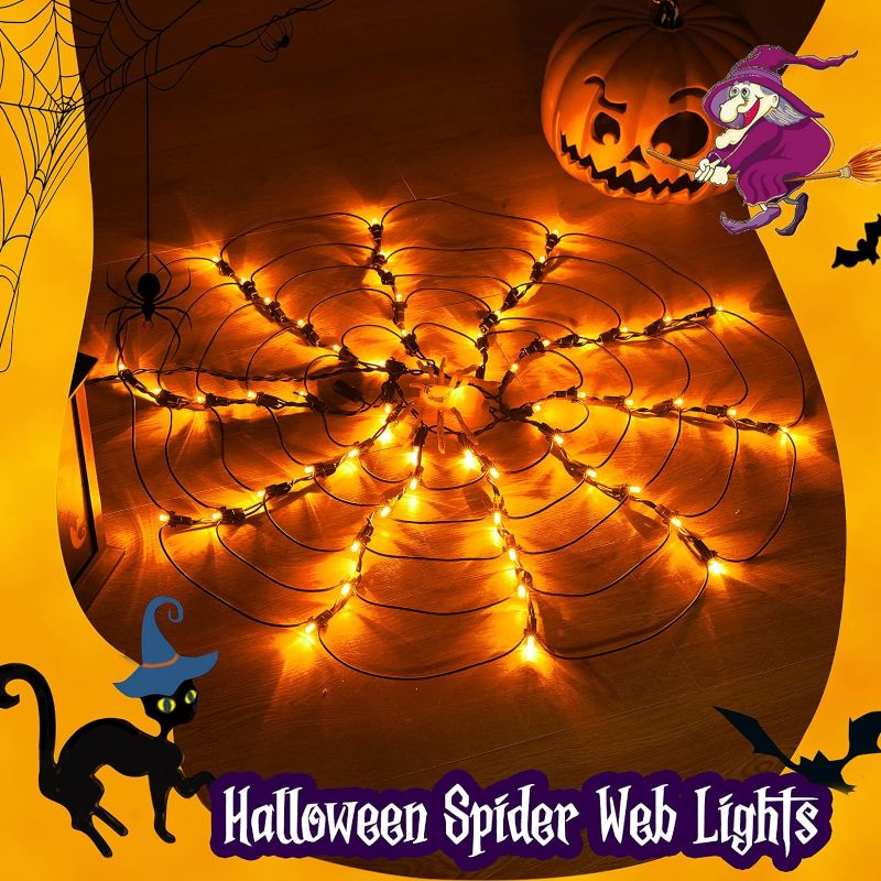 Photo 1 of 23.6" LED SPIDER PARTY SUPPLIES 