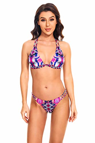 Photo 1 of Lucky Women's Standard Boho Blast Hipster Bikini Bottom-Cheeky Coverage, Swimwear Separates, Multi