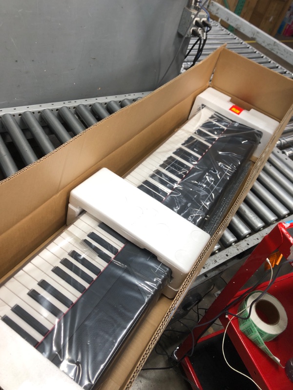 Photo 2 of Alesis Recital – 88 Key Digital Piano Keyboard with Semi Weighted Keys, 2x20W Speakers, 5 Voices, Split, Layer and Lesson Mode, FX and Piano Lessons Recital Piano Only