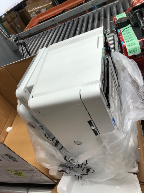 Photo 5 of HP Color LaserJet Pro M283fdw Wireless All-in-One Laser Printer, Remote Mobile Print, Scan & Copy, Duplex Printing, Works with Alexa (7KW75A), White