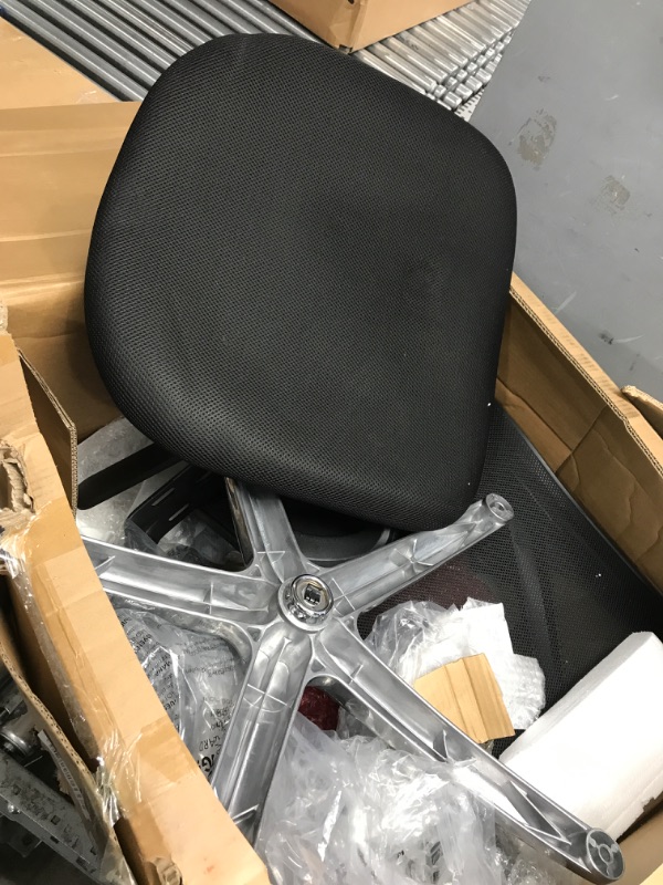 Photo 2 of Duramont Ergonomic Office Chair - Adjustable Desk Chair with Lumbar Support and Rollerblade Wheels - High Back Chairs with Breathable Mesh - Thick Seat Cushion, Head, and Arm Rests - Reclines