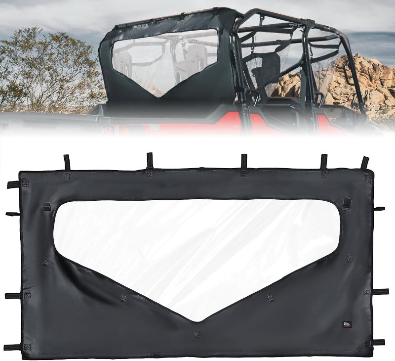 Photo 1 of KEMIMOTO UTV Rear Window Compatible with 2016+ pioneer 1000 2023+ Pioneer 1000-6 Roll Up/ Down Soft Rear Window/ Panel 0SR95-HL8-211B
