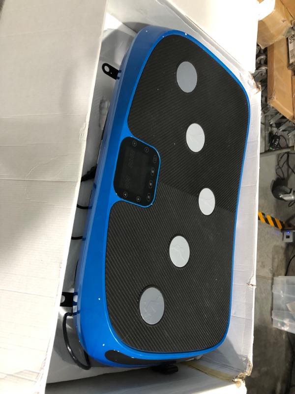 Photo 7 of ***USED - POWERS ON - UNABLE TO TEST FURTHER***
LifePro Rumblex 4D Vibration Plate Exercise Machine - Triple Motor Oscillation, Linear, Pulsation + 3D/4D