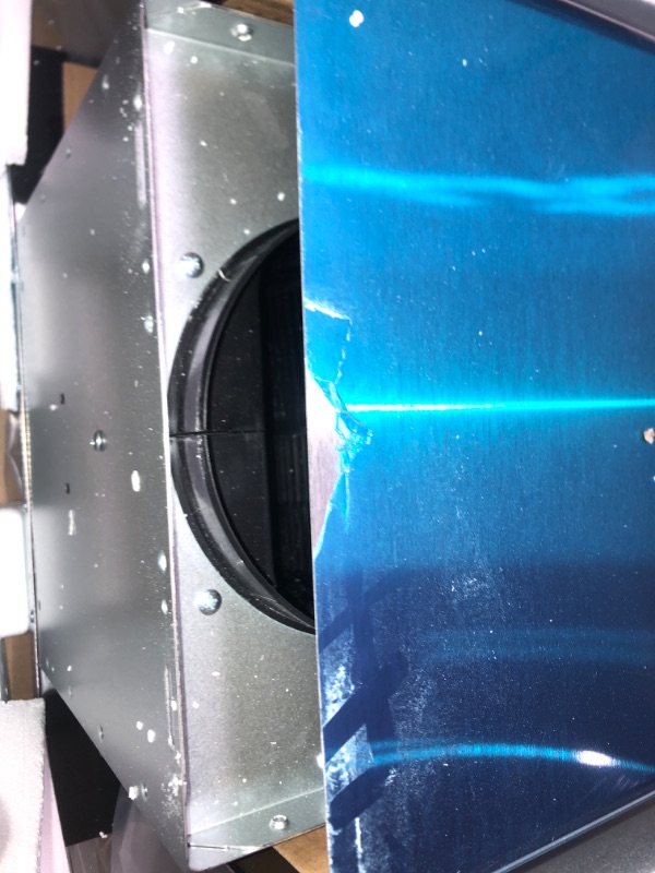 Photo 1 of 30" Range Hood, GASLAND Chef ECO GR30SP Glass Wall Mount Range Hood, 3 Speed 210 CFM Ducted Kitchen Hood with LED Lights, Push Button Control, Convertible Chimney, Aluminum Filter