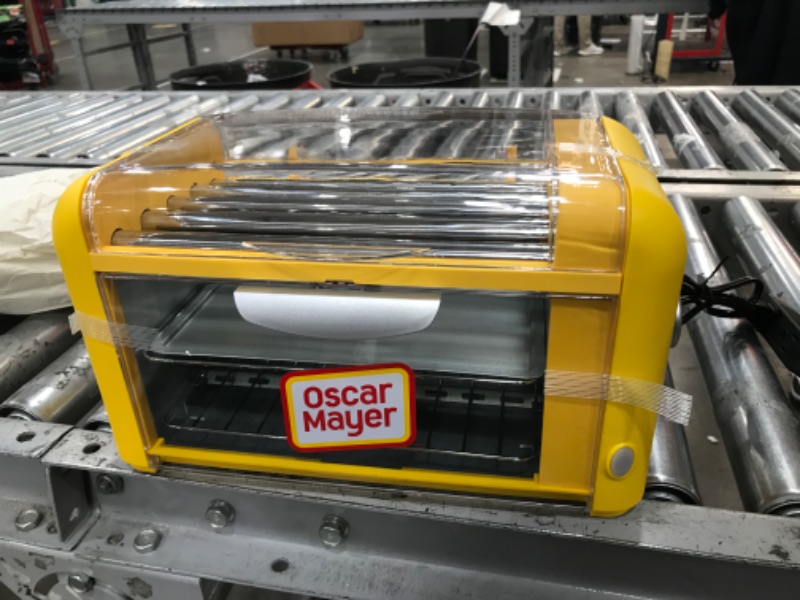 Photo 5 of **SEE NOTES**Oscar Mayer Extra Large 8 Hot Dog Roller & 8 Bun Toaster Oven, Stainless Steel Grill Rollers, Non-stick Warming Racks, Perfect for Hot Dogs, Egg Rolls, Veggie Dogs, Sausages, Brats, Adjustable Timer Oscar Mayer Roller
