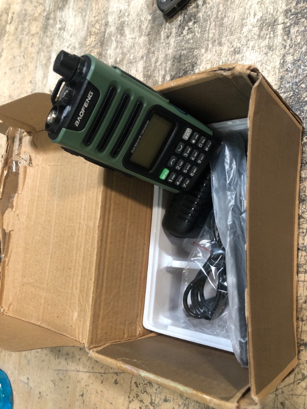 Photo 1 of Baofeng TP-8Plus 8W High Power Two Way Radios Long Range Rechargeable 999CH Dual Band Walkie Talkies with Extra Original Battery Speaker Micphone Tactical Antenna Full Kits
