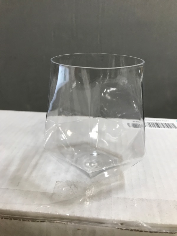 Photo 1 of 24 PACK PLASTIC WINE GLASSES