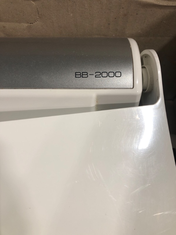 Photo 4 of (VISIBLY USED)  Bio Bidet Bliss BB2000 Elongated White Smart Toilet Seat, Premier Class, Unlimited Warm Water, Vortex Wash, Bidet Seat w/Remote Control & BB-1000W Supreme Elongated Bidet Toilet Seat, White