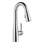 Photo 1 of  chrome finish Delta Essa Pull-Down Bar/Prep Faucet with Magnetic Docking Spray Head Model:9913-DST 106557 delta Single Handle Pull-Down Bar / Prep Faucet