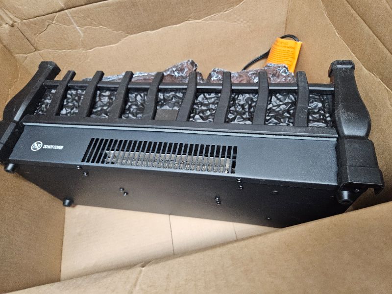 Photo 1 of (NO REMOTE) Sunnydaze Decor 23-in Black Electric Fireplace Insert Item #4783519 |

Model #ZHS-449
