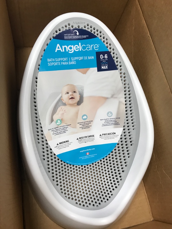 Photo 2 of Angelcare Baby Bath Support (Grey) | Ideal for Babies Less than 6 Months Old