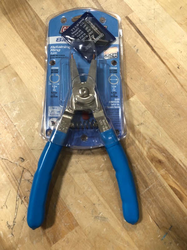 Photo 2 of 8 in. Retaining Snap Ring Pliers
