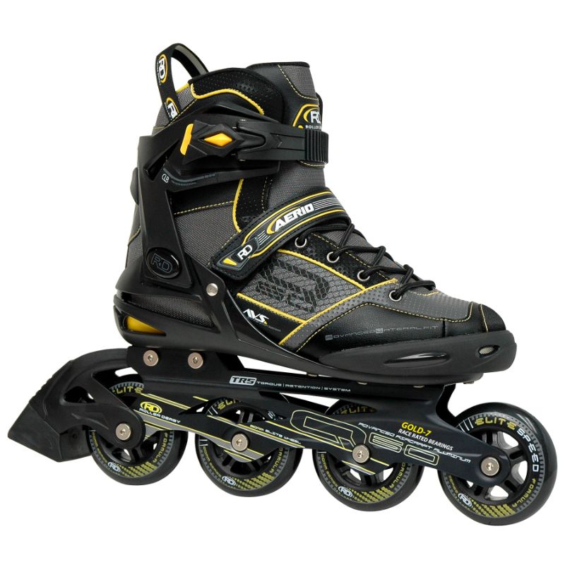 Photo 1 of PARTS ONLY/ SEE NOTES****
Roller Derby Aerio Men's Inline Skates 8 Black/Yellow