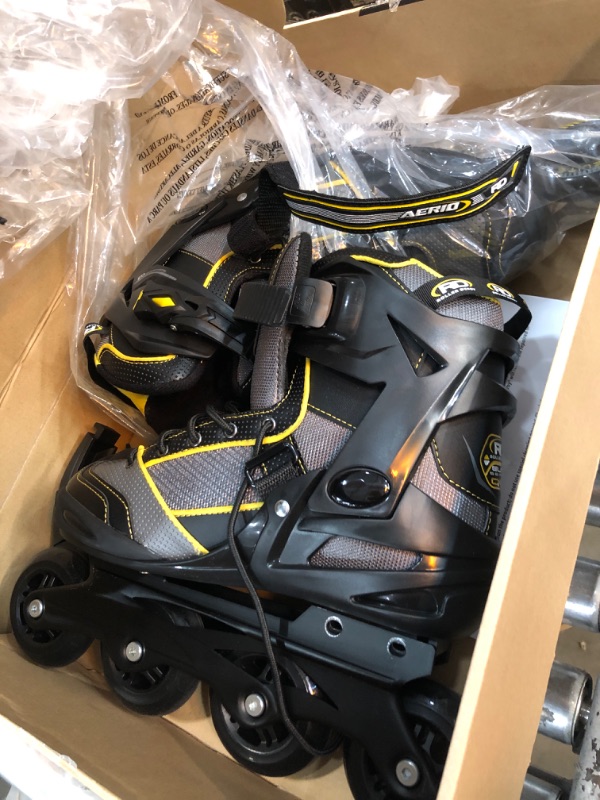 Photo 2 of PARTS ONLY/ SEE NOTES****
Roller Derby Aerio Men's Inline Skates 8 Black/Yellow