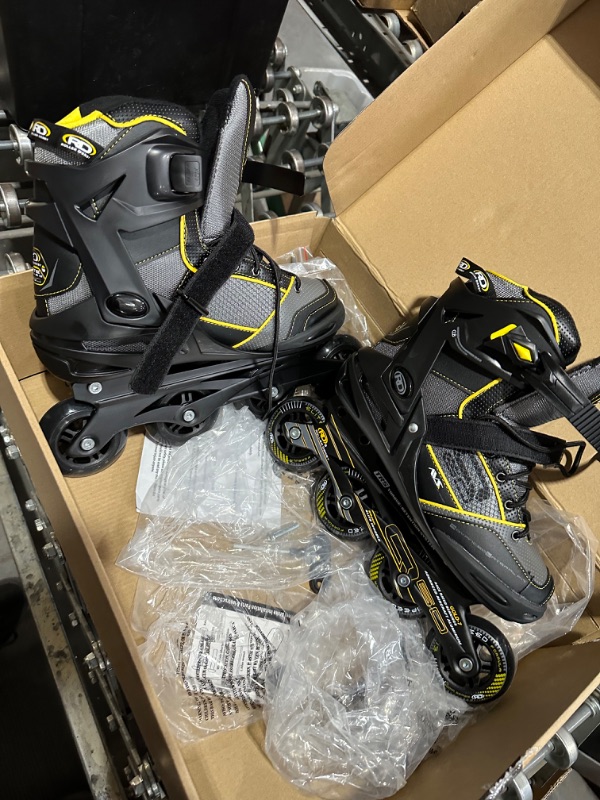 Photo 6 of PARTS ONLY/ SEE NOTES****
Roller Derby Aerio Men's Inline Skates 8 Black/Yellow