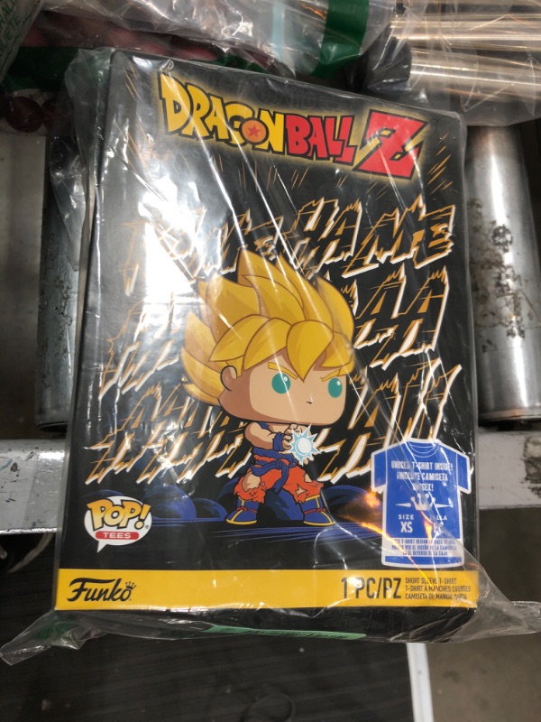 Photo 2 of Funko Pop! Boxed Tee: Dragon Ball Z - Goku Wave - XS X-Small Multicolor