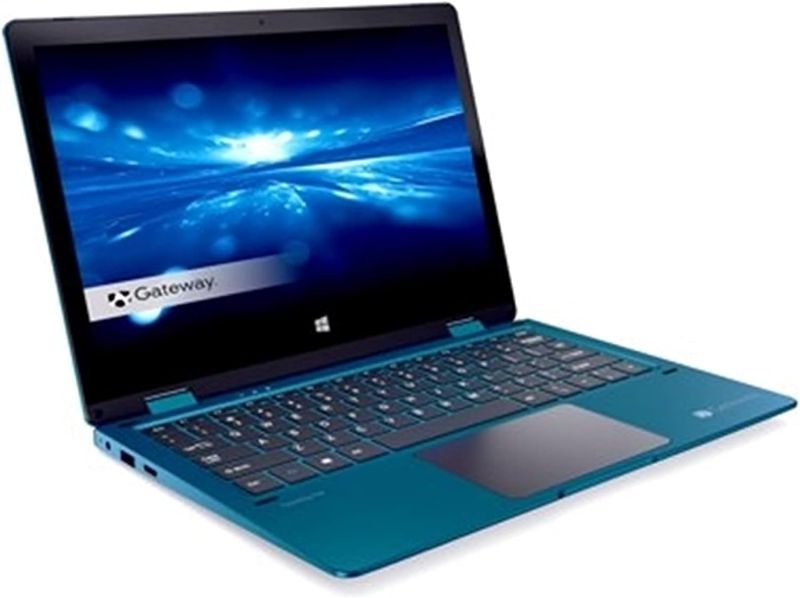 Photo 1 of Gateway GWTC116-2BL 11.6 inch Touch 4GB 64GB eMMC Celeron N4020 1.1GHz Win10S, Blue, 11-11.99 inches