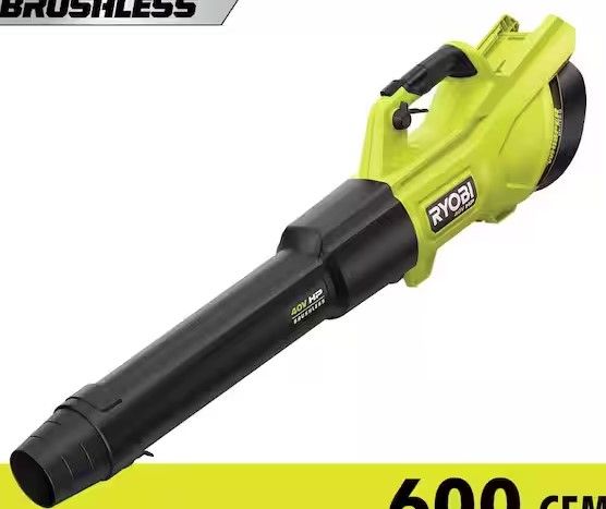 Photo 1 of 40V HP Brushless Whisper Series 155 MPH 600 CFM Cordless Battery Leaf Blower (Tool Only)
