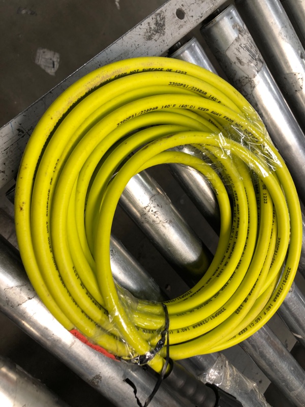 Photo 2 of 1/4 in. x 35 ft. 3,300 PSI Pressure Washer Replacement Hose
