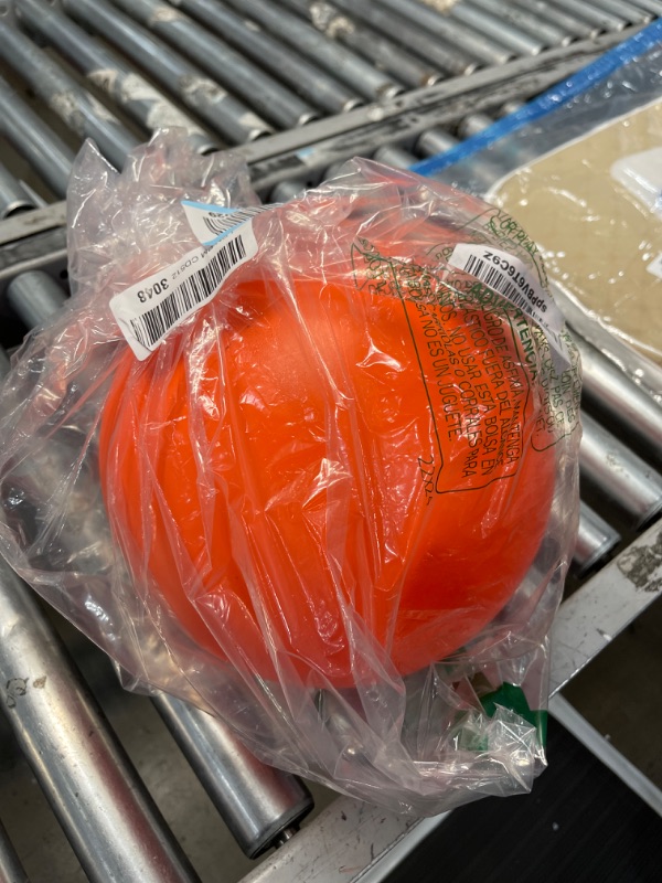 Photo 2 of Virtually Indestructible Best Ball for Dogs, 10-inch Large (10 in) Best Ball- orange 