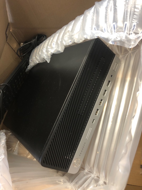 Photo 3 of Nonfunctional-** HP ProDesk 600 G4 SFF Home and Business Desktop Black (Intel i5-8500 6-Core, 16GB RAM, 512GB PCIe SSD, Intel UHD 630, 2xUSB 3.1, 2 Display Port (DP), Optical Drive, Win 10 Pro) (Renewed) 16GB RAM|512GB SSD|Win10Pro