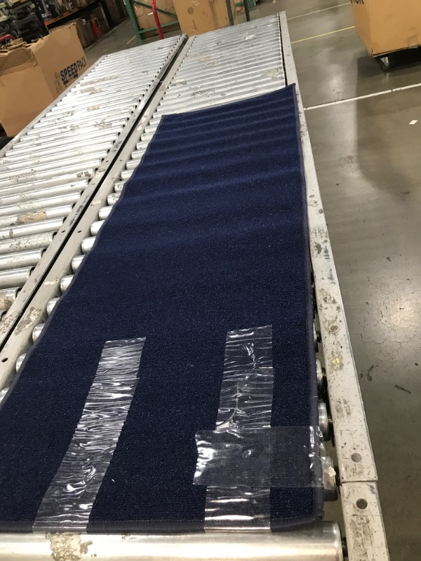 Photo 1 of 20" x 59" Blue Indoor Rug