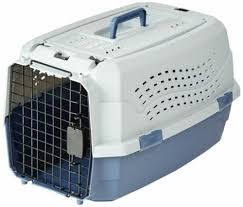 Photo 1 of 23" 2-Door Top-Load Hard-Sided Pet Travel Carrier Portable Cat Dog Crate Kennel
