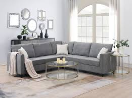 Photo 1 of *ONE BOX ONLY* 91*91" Modern Upholstered Living Room Sectional Sofa w/ 3 Pillows GS009077AAE FedEx/UPS
