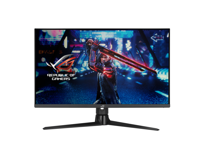 Photo 1 of ROG Strix XG32UQ HDMI 2.1 Gaming Monitor — 32”, 4K UHD (3840 x 2160),Fast IPS, 160 Hz (OC), 1 ms GTG, NVIDIA G-SYNC compatible, FreeSync Premium Pro, Variable Overdrive, DisplayHDR 600, 96% DCI-P3, DisplayPort 1.4
