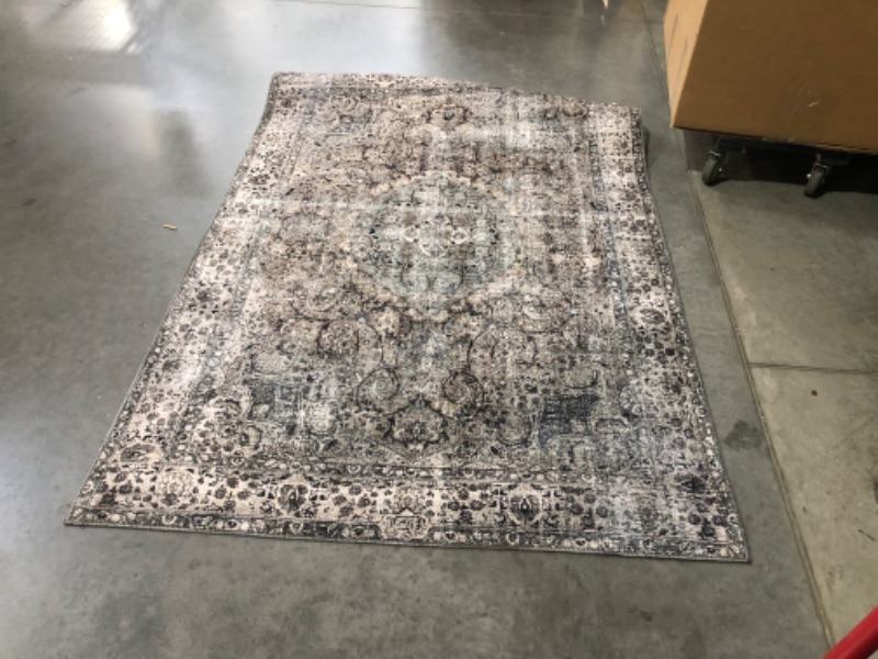 Photo 2 of ***USED - DIRTY - NO PACKAGING***
Loloi II Layla Collection LAY-06 Taupe / Stone, Traditional 5'-0" x 7'-6" Area Rug Taupe / Stone 5'-0" x 7'-6"