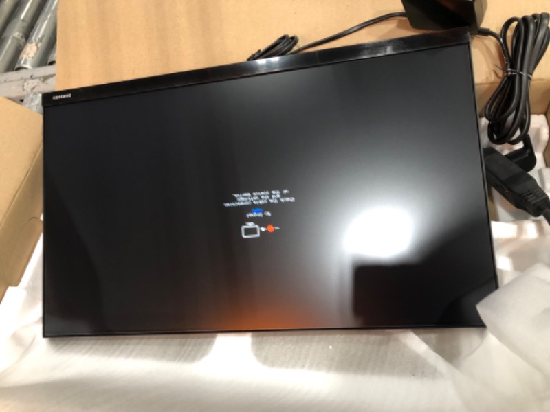 Photo 2 of SAMSUNG T350 Series 22-Inch FHD 1080p Computer Monitor, 75Hz, IPS Panel, HDMI, VGA (D-Sub), 3-Sided Border-Less, FreeSync (LF22T350FHNXZA)