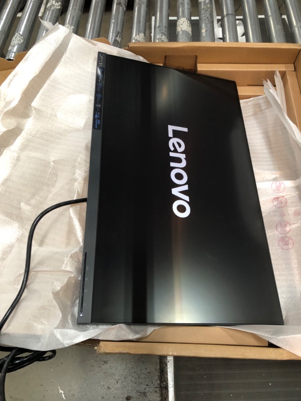 Photo 2 of Lenovo G27e-20-2022 - Gaming Monitor - 27 Inch FHD - 100 Hz - AMD FreeSync Premium - Blue Light Certified - Tilt/Height Adjustable Stand - HDMI & DP G - 27" FHD Monitor