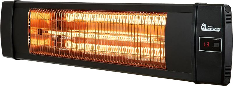 Photo 1 of ***USED - BULB DAMAGED - UNABLE TO TEST***
Dr Infrared Heater DR-238 Carbon Infrared Outdoor Heater for Patio, Backyard