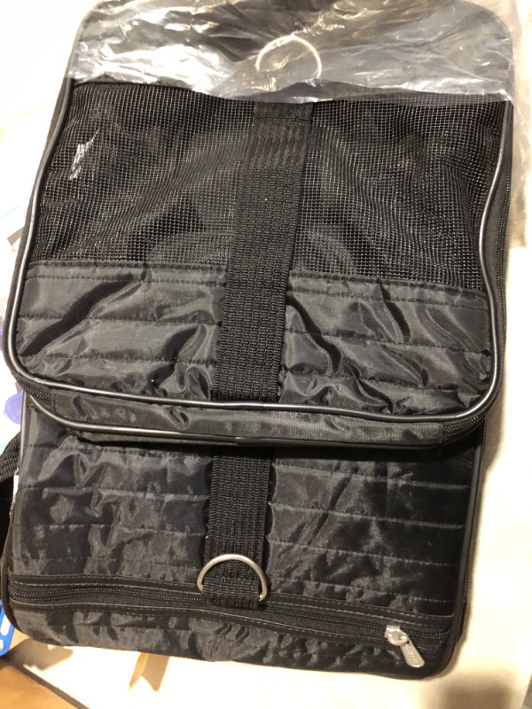 Photo 3 of **MINOR TEAR-MISSING BASE**
Sherpa Original Deluxe Pet Carrier, Large, Black Large Black