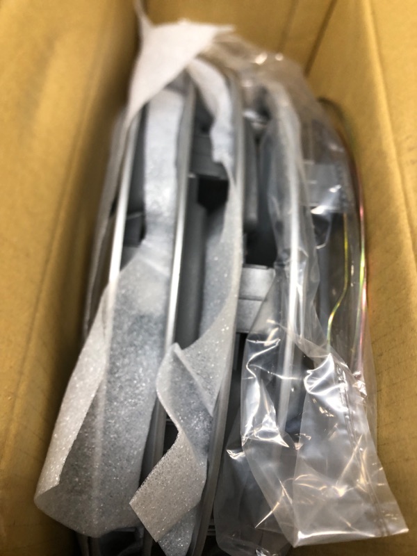 Photo 1 of BDK KT-978-15 Silver 15 Inch Hubcaps Wheel Protection-4 Lug Nuts, OEM Replica Replacement Hub Cap Covers, Easy Installation, Total 4 Pieces (2 Front 2 Rear)