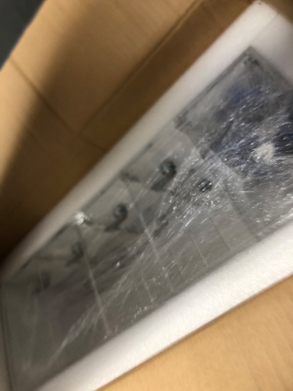 Photo 1 of VEVOR Cell Phone Storage Locker, 10 Slots Acrylic Material with Door Locks and Keys, Wall-Mounted Cabinet Pocket Office Classroom Gym Box, Clear