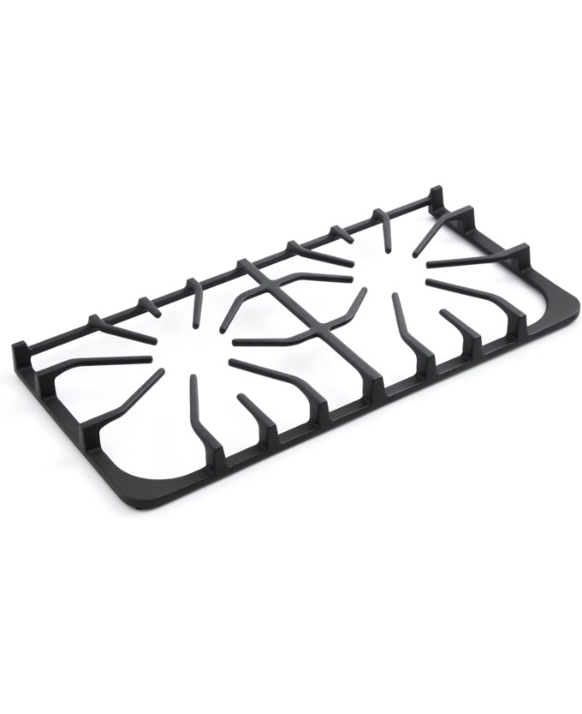 Photo 1 of 807327101 Burner Grate Replacement Parts For Frigidaire Stove Parts Kenmore Gas Range Parts Stove Surface Top Side Grate Cast Iron Rack 1 Pack