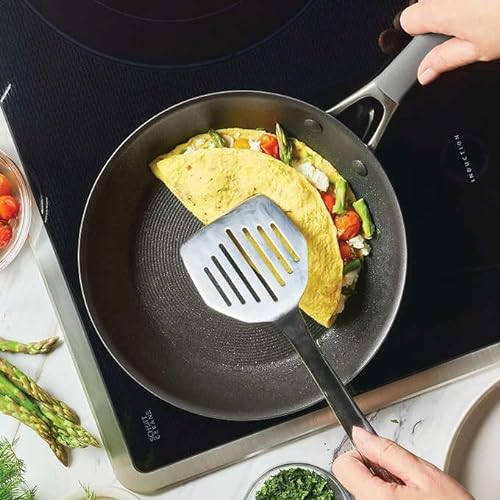 Photo 2 of **USERD
Circulon A1 Series with ScratchDefense 11-piece Non-Stick Cookware Set.Hard Anodized Aluminum Construction.Ergonomic Silicone Grip Handles.
