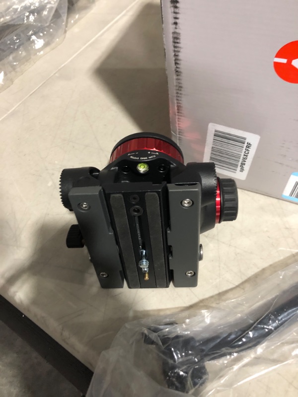 Photo 4 of **PARTS ONLY/SALE FINAL**
**NON-REFUNDABLE** // **SALE FINAL** Manfrotto Video Head with Flat Base, Video Head for Compact Video Cameras and DSLR Cameras, for Filming, Videography, Content Creation, Vlogging, Live Streaming
