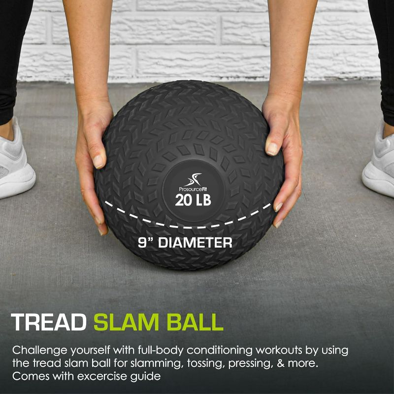 Photo 3 of (READ FULL POST) ProSource Slam Medicine Ball Black 20 LB