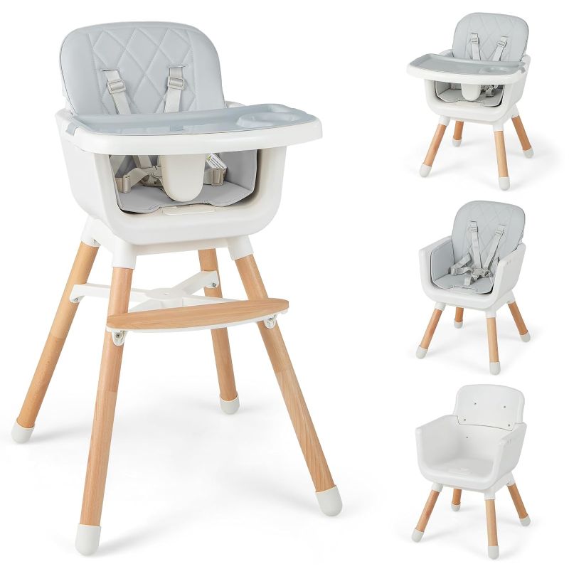 Photo 1 of 5 in 1 Baby high chair, stock picture is just a very close image of what the actual item is