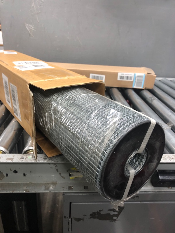 Photo 1 of Nueve Deer Metal Hardware Cloth 1/4 inch 24 x 50 Ft 23 Gauge - Hot-Dip Galvanized After Welding - Chicken Wire Mesh Roll Welded Wire Fencing Mesh & Wire Cloth Snake Fencing Gofer Wire