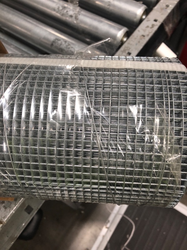 Photo 1 of Nueve Deer Metal Hardware Cloth 1/4 inch 24 x 50 Ft 23 Gauge - Hot-Dip Galvanized After Welding - Chicken Wire Mesh Roll Welded Wire Fencing Mesh & Wire Cloth Snake Fencing Gofer Wire