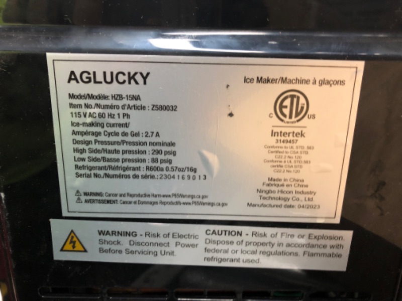 Photo 4 of ***see notes***Nugget Ice Maker Countertop, Pebble Ice Maker with 11000pcs/35lbs Soft Chewy Pellet Ice/Day, Self-Cleaning, Quiet Operation, Portable Ice Makers Countertop Nugget Ice Cubes for Home Kitchen Party RV Nugget Ice-35Lbs/24H Matte Black 1