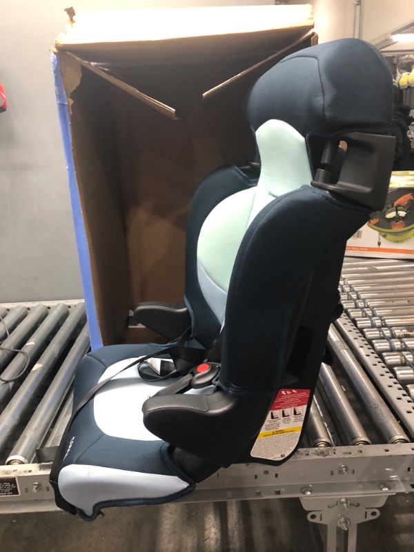 Photo 2 of Cosco Finale DX 2-in-1 Booster Car Seat, Forward Facing 40-100 lbs, Rainbow