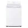 Photo 1 of 4.1 cu. ft. Top Load Washer in White with 4-way Agitator
