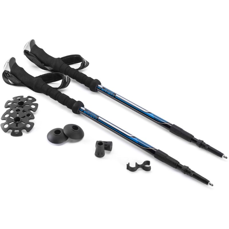 Photo 1 of Cascade Mountain Tech Aircraft-Grade Aluminum Anti-shock Twist Lock Trekking Poles

