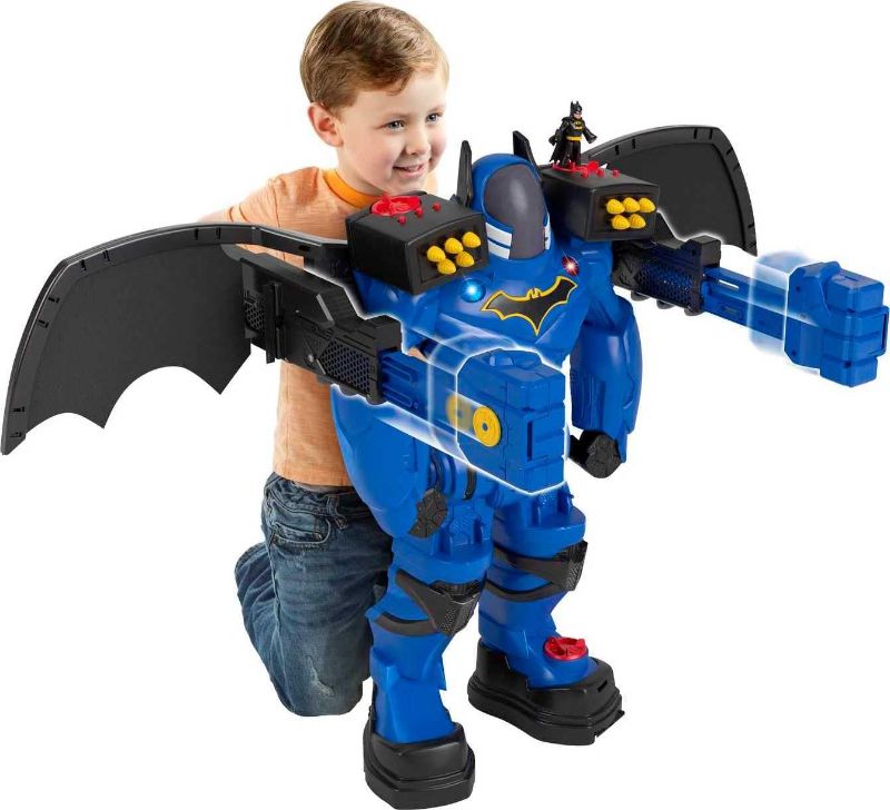 Photo 1 of ***Prats Only***Fisher-Price Imaginext DC Super Friends Batman Robot Playset, Batbot Xtreme, 30 Inches Tall with Figure & 11 Pieces for Preschool Kids Ages 3+ Years (Amazon Exclusive)
