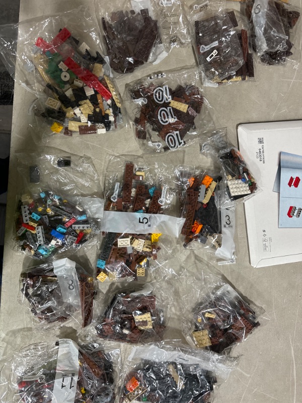 Photo 2 of ***PARTS ONLY/NON-RETURNABLE**MISSING PIECES**PIECES LOOSE IN BOX***
LEGO Star Wars Chewbacca 75371 Buildable Star Wars Collectible for Adults, BOX DAMAGED