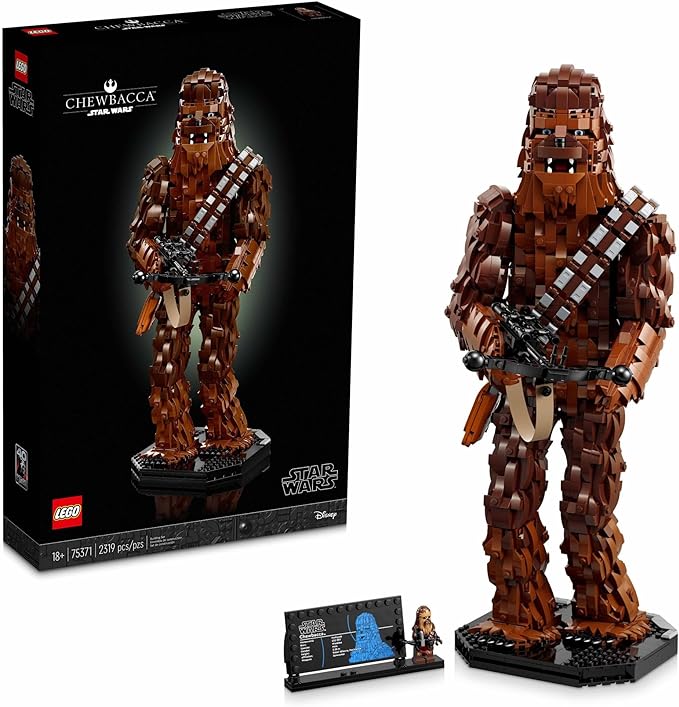 Photo 1 of ***READ NOTES***LEGO Star Wars Chewbacca 75371 Buildable Star Wars Collectible for Adults, 